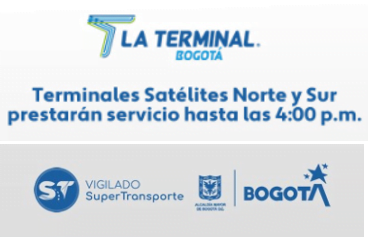 Terminal de Transporte aviso de operación